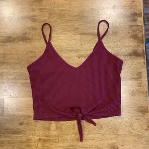 Maroon Tank Top